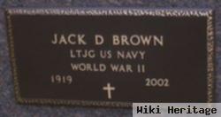 Dr Jack D. Brown