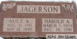 Harold A. Jagerson