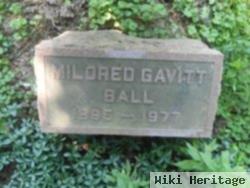 Mildred Gavitt Ball