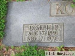 Joseph D Koch