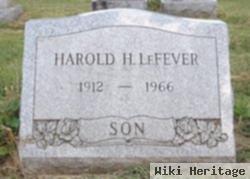 Harold H Lefever