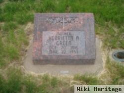 Henrietta A Moravec Green