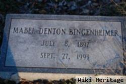 Mabel Denton Bingenheimer