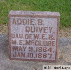 Adeline B "addie" Mcclure Quivey