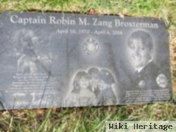 Capt Robin M Zang Broxterman