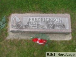 Fred E Fredrickson