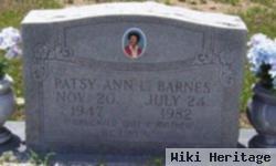 Patsy Ann L. Barnes