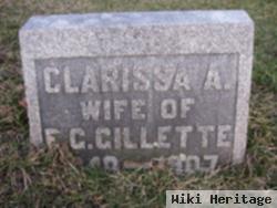 Clarissa A Gillette