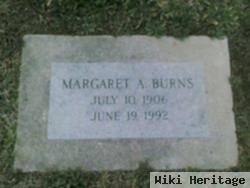 Margaret A Burns