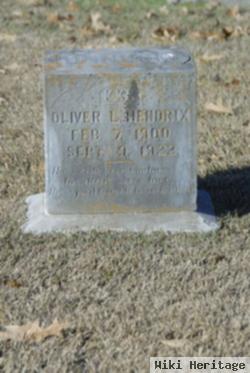 Oliver L. Hendrix