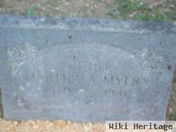 Martha A. Burchfield Myers