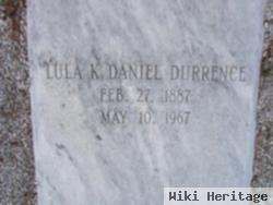 Lula K. Daniel Durrence