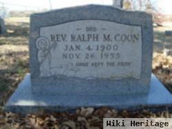 Rev Ralph M Coon