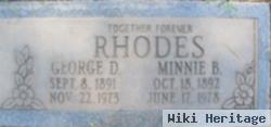 Minnie Belozora Hughes Rhodes