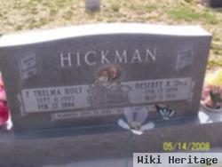 Deseret B. "dez" Hickman