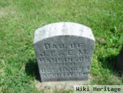 Infant Daughter Hankinson