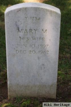 Mary M Mcdowell