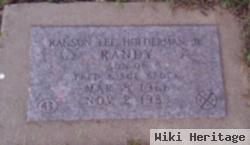 Ranson Lee "randy" Holderman, Jr