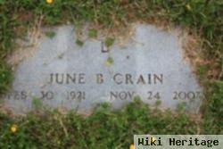 June B Crain