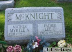 Myrtle A Mcknight