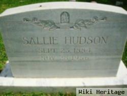 Sallie Martha Harrison Hudson