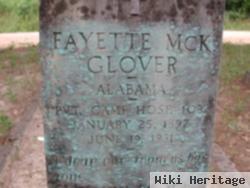 Fayette Mck Glover