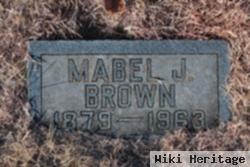 Mabel J Brown