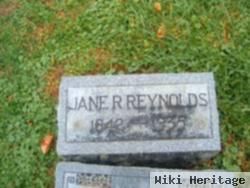 Jane R Reynolds