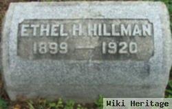 Ethel Lippincott "ethyl" Haines Hillman