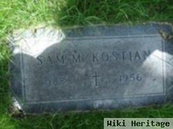 Samuel M "sam" Kostian