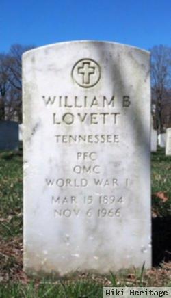 William B Lovett