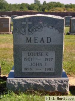 Louisa A "louise" King Mead