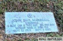 John Paul Marshall, Sr