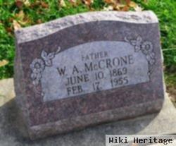 William A Mccrone