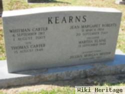 Whitman Carter Kearns