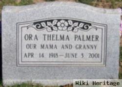 Ora Thelma Mckee Palmer