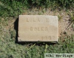 Lula E. Boles