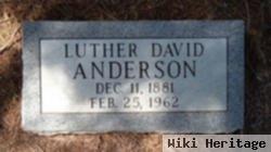 Luther David Anderson