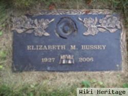 Elizabeth M "betty" Christman Bussey