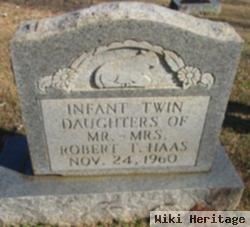 Infant Twin Daughters Haas