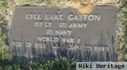 Lyle Earl Gaston