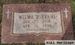 Wilma P Evans