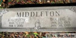 Gouldie Bond Middleton