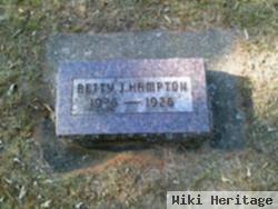 Betty J Hampton