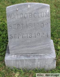 Waldo B Clum