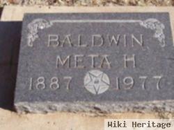 Meta H. Wiese Baldwin