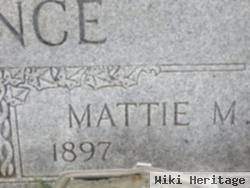 Mattie M Spence