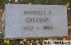 Maybelle D Gregory