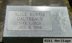 Alice Burris Gautreaux