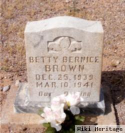 Betty Bernice Brown